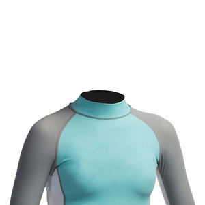 เสื้อรัดรูปสำหรับผู้หญิงชุดป้องกันผดผื่นแห้งเร็วงานตามสั่ง - Product Image 5