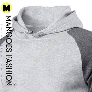 Survêtements de sport pour hommes, en molleton épais respirant, couleur unie, avec veste technique et pantalon de jogging imprimé, conception OEM - Product Image 3