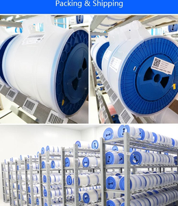 Cable de fibra óptica para exteriores GYFXS G652D 6 CORE G657A1/G657A2/OM1/OM2/OM3/OM4 HDPE cubierta exterior madera contrachapada/tambor de madera de hierro Color negro - Product Image 6