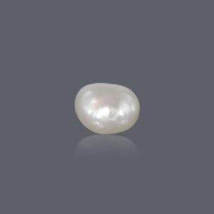 Perlas Sueltas Barrocas de Agua Dulce, Color Blanco Rosado Natural, Forma de Arroz, 3.41 Quilates, Perla Basra, para Joyería, Orificio Personalizado - Product Image 2