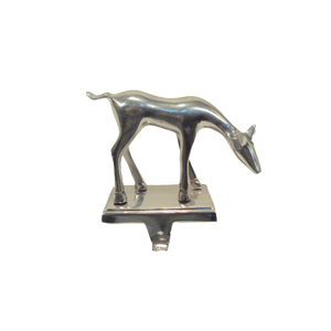 Aluminium Metal Made Reindeer <b>Stocking</b> <b>Holder</b> for Christmas Decoration Uses Low Prices by India Exporters - Product Image 5