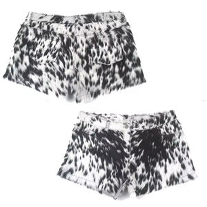 Pantalones Cortos de Cuero Vacuno Genuino, Duraderos, Auténticos, Sólidos, Casuales, Transpirables, Ecológicos y de Secado Rápido - Product Image 1