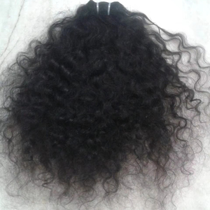 Direct indien usine non transformés vierge Remy trame Extensions doux vague Curl Styles vente chaude couleur de cheveux naturels - Product Image 1