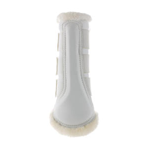 Protection des jambes, bottes de brossage pour chevaux, néoprène/cuir, équipement équestre durable de haute qualité - Product Image 3