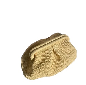 Bolso Bandolera de Paja Tejida para Mujer, Estilo Boho Artístico, Bolsos de Playa de Macramé, Directo del Proveedor Indio - Product Image 1