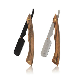 MORGANS INDUSTRIES Navaja de Afeitar Recta con Mango de Acero Inoxidable, Hoja de Acero Inoxidable, Uso en Barberías, Hoteles y Exteriores, Afeitado Facial Masculino - Product Image 4
