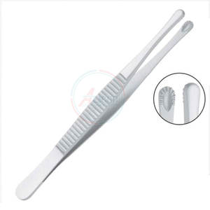 Instrumentos quirúrgicos manuales de fórceps de tejido de acero inoxidable hechos en fábrica aprobados por CE para la venta - Product Image 1