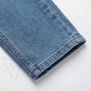 Classic Denim Suits <b>Women</b> Vintage Inspired Casual Breathable Straight 100% Cotton Regular Fit Quick Dry Pants - Product Image 6