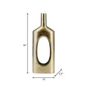 Premium Quality Modern Design Metal <b>Floor</b> <b>Vase</b> Best Quality Aluminium Flower <b>Vase</b> for Home Decorative Luxury Home Gani Craft - Product Image 5