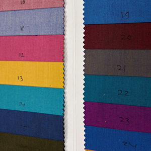 Tissu de chemise 100% coton, largeur 58 pouces, tissage uni, textile de haute qualité, tissu de chemise 100% coton - Product Image 1