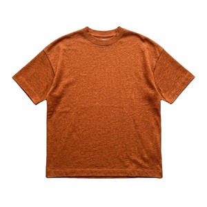 T-shirts Boxy Homme 100% Coton Multicolores Confortables Personnalisables Tricotés Oversize Vente Chaude Quotidienne Simple Vente en Gros - Product Image 1