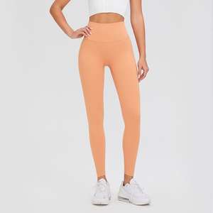 Leggings de Yoga para Mujer, 28 Pulgadas, Cintura Alta, Control de Abdomen, Secado Rápido, con Logotipo Personalizado, Pantalones Deportivos con Bolsillos - Product Image 2