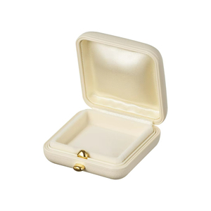 Boîte à bijoux ovale en velours italien pour bagues Boîte-cadeau de vacances pour la Saint-Valentin - Product Image 2