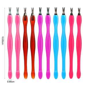 Empujador de Cutículas en Forma de V, Herramienta para el Cuidado de las Uñas, para Eliminar la Piel Muerta y Limpiar las Uñas - Product Image 2