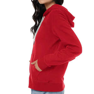 Sudadera con capucha lisa de alta calidad para mujer, adecuada para ropa de calle informal, superventas - Product Image 5
