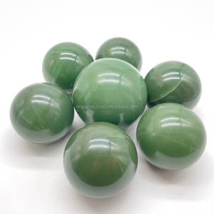 Haute qualité vert Aventurine Orgone sphère sculpté Feng Shui guérison métaphysique boule de cristal en gros Lapas décoration de la maison - Product Image 2