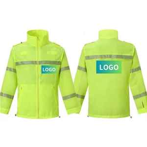 Unisex Lightweight Long Sleeve ANSI UV-Protected Outdoor Work <b>Jacket</b> Vest Custom Logo Reflective Sun-Proof <b>High</b> Zipper - Product Image 3