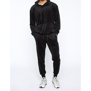 ชุดวอร์มผ้ากำมะหยี่สำหรับผู้ชายเสื้อฮู้ดแบบมีซิปออกแบบได้ตามที่ต้องการ - Product Image 6