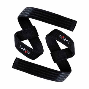 Logo personnalisé sangles de levage de fitness de haute qualité, antidérapantes, réglables, pour l'entraînement sportif, musculation, haltérophilie, dragonne - Product Image 1