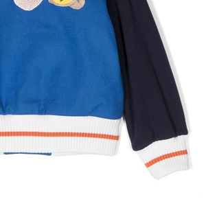 แจ็คเก็ต Letterman Winter Varsity สำหรับผู้ชาย ผ้าแคนวาสกันน้ำ ด้านหน้าแบบกำหนดเองได้ หลายสี  แบบซักเทคนิคพิเศษ  มีจำหน่ายสำหรับขายส่ง - Product Image 5