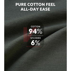 Conjunto de pijama de verano para hombre, ropa de dormir de algodón de manga corta, conjunto de salón ligero y suave con bolsillos, ropa de dormir transpirable para clima cálido - Product Image 3