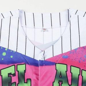 Custom Baseball Jersey Personalized Breathable Moisture Wicking Quick Dry Soccer Football Jerseys with Customized Designs Colors - Product Image 2