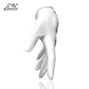 Guantes de Golf Magnéticos con Diseño de Hoja de Arce Roja, de Piel de Oveja, Impermeables, Antideslizantes, Ligeros, Transpirables y Desmontables para Deportes al Aire Libre - Product Image 4