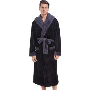 Hotel Supplies Long Absorbent Terry Bath Robe Kimono Men Sleepwear Dressing Luxury Lightweight Waffle <b>Towel</b> Bathrobe Women - Product Image 1