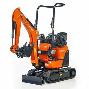 High Performance Mini Excavator with Koop Engine High Load Moment Ruby Color 0.02m Bucket Capacity Free Shipping - Product Image 1