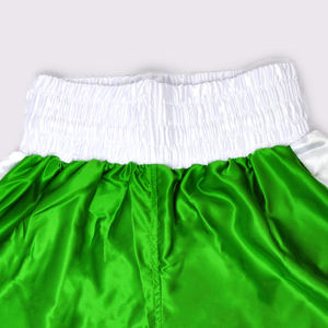 Short de boxe avec logo personnalisé Short de boxe de haute qualité Matériau élastique Vente en gros Vêtements de combat de boxe Short de boxe pour homme et femme OEM & ODM - Product Image 5