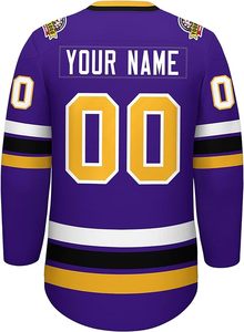 Personnalisez votre propre maillot de hockey sur glace pour votre club, maillot de hockey sur glace respirant et à séchage rapide pour hommes. - Product Image 2