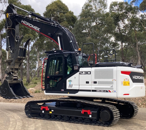 Chargeuse-pelleteuse Hidromek HMK 230 d'occasion 4x4 |   Moteur diesel turbo |   Machinerie de construction certifiée CE à vendre - Product Image 1