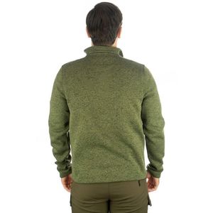 Tissu de coquille 100% polyester polaire fermeture à glissière poches avant à l'intérieur tissé étiquette de cou extérieur 100% tissus de coquille - Product Image 4