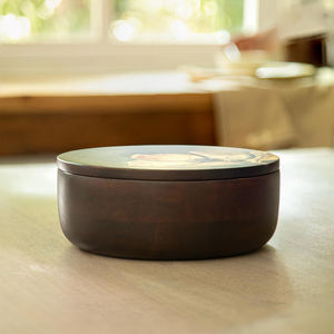 Casserole en bois naturel de style arabe nouvellement conçue pour servir des aliments dans les fêtes d'hôtel chauffe-plats serveur hot pots prix de gros - Product Image 3