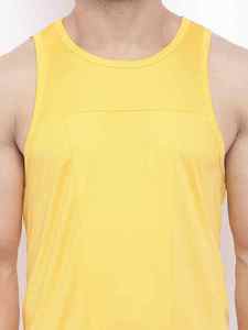 เสื้อกล้ามเล่นกีฬาสำหรับผู้ชายเสื้อกล้ามเล่นยิมสีพื้นแบบสั่งทำ - Product Image 2