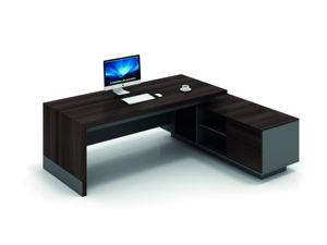 Escritorio de ordenador de madera convertible de estilo de diseño moderno ligero personalizado grande ajustable plegable para uso en oficina Panel de madera - Product Image 4