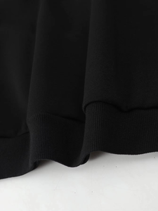 เสื้อฮู้ดดี้โอเวอร์ไซส์คุณภาพสูงสไตล์ฤดูหนาวสำหรับทุกเพศ พิมพ์ลายตามสั่งสำหรับผู้ชาย เนื้อผ้าหนา - Product Image 5