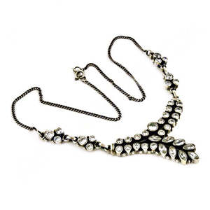 Collier pendentif élégant et délicat en argent sterling 925 avec chaîne à maillons en zircon pour femmes, à porter au quotidien - Product Image 3