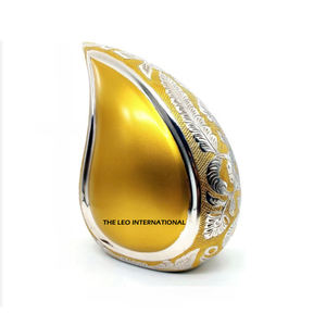 Urne funéraire exclusive en métal urne moderne pour les cendres humaines souvenir urne funéraire de qualité supérieure arrivée chaude - Product Image 1