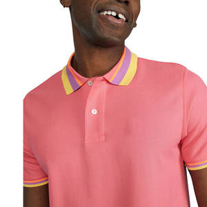 Camisetas Polo para hombre 100% algodón suave transpirable y de moda diseño personalizado estampado al por mayor precio de fábrica de alta calidad - Product Image 4