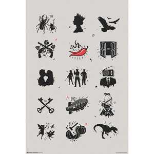 โปสเตอร์วงร็อคในตำนานสไตล์โมเดิร์นที่มีควีน เลด เซพเพลิน คิสสำหรับตกแต่งผนัง - Product Image 2