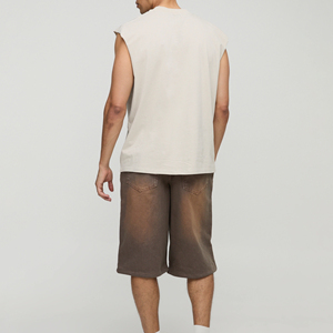 Vêtements personnalisés pour hommes, taux de gros, service professionnel OEM, haut confortable, portable, de qualité, dernier style, débardeur pour hommes - Product Image 2