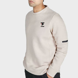 2022 sweat-shirt surdimensionné pour hommes respirant léger avec technique lavée personnalisé nouveau Design pour la vente en ligne d'hiver - Product Image 5
