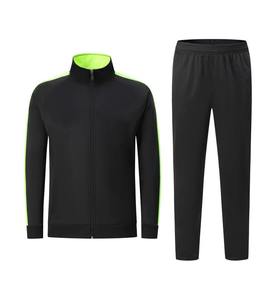 Survêtement solide à fermeture éclair complète de haute qualité sur mesure pour hommes/survêtement en polyester de coton en prix de gros survêtement pour hommes - Product Image 6