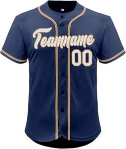 Jersey de béisbol y Softbol Profesional agradable más demandado, nuevo modelo elegante con uniforme de impresión personalizada más vendido - Product Image 6