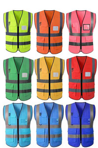 เสื้อกั๊กนิรภัย2025สะท้อนแสงสำหรับผู้ชายเสื้อผ้าแบบปรับแต่งได้ - Product Image 6