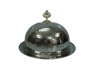 Ensemble de vente chaude de 2 plats de chauffe-plats alimentaires en acier inoxydable fini argent avec support pour mariage et plat d'hôtel au prix de gros - Product Image 6