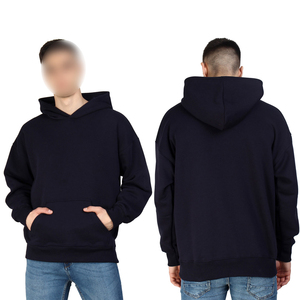 Nouveauté 2025 Sweat à capuche unisexe en coton lourd Coupe régulière Design ample Coupe courte Hiver Respirant Brodé 100% coton - Product Image 5