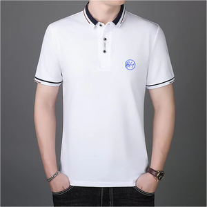 Camiseta Polo de alta calidad, camisetas polo de golf informales lisas para hombre - Product Image 4