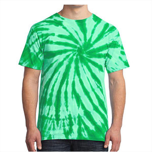 Service OEM Vêtements d'été Respirants Légers T-shirts pour hommes Tie-Dye En stock Manches courtes Coupe ajustée T-shirts pour hommes Tie-Dye - Product Image 2